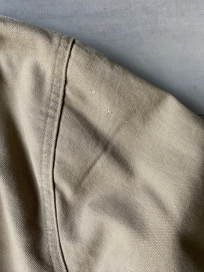 VINTAGE IZOD TAN WORKWEAR SHIRT - XL