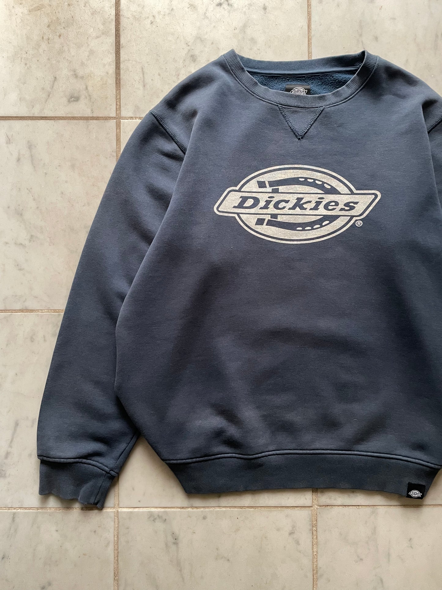 DICKIES BLUE SWEATER - LARGE