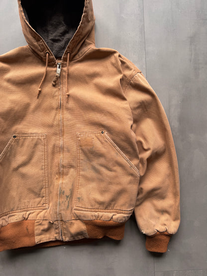 VINTAGE BIG SMITH TAN ACTIVE JACKET - L