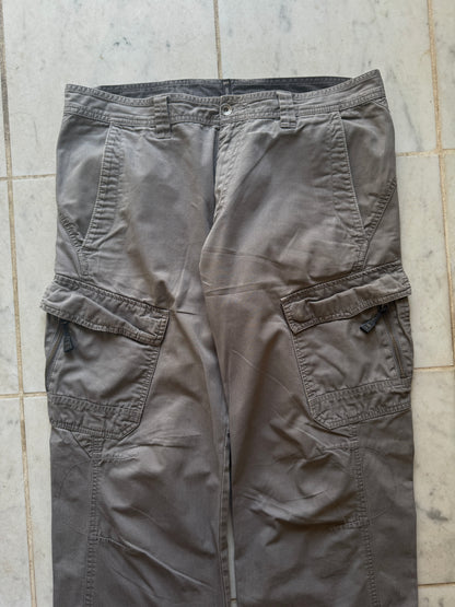 HELLY HANSEN GREY CARGO PANTS - 34x34