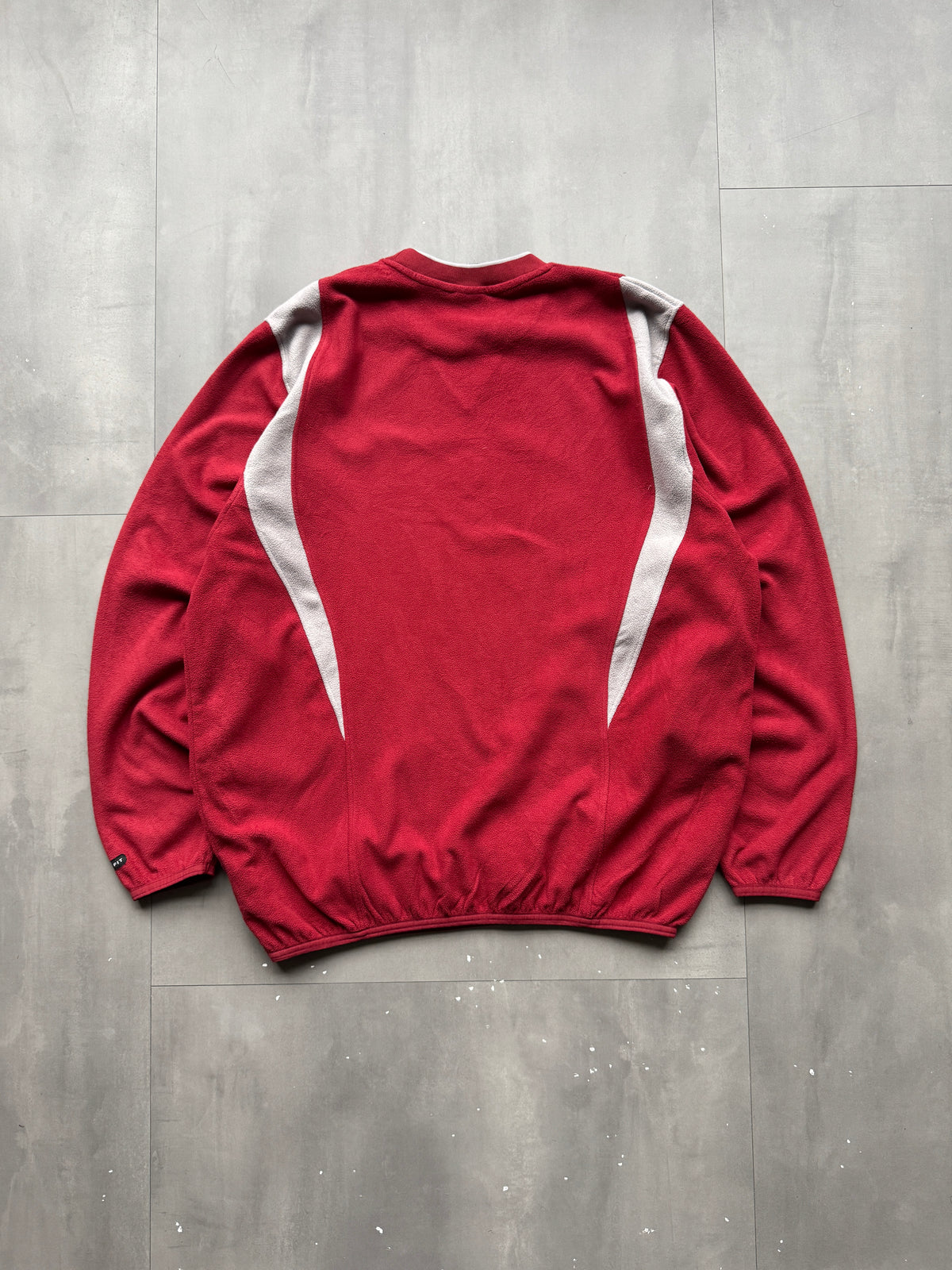 VINTAGE NIKE INDIANA HOOSIERS 90s RED FLEECE SWEATER - L
