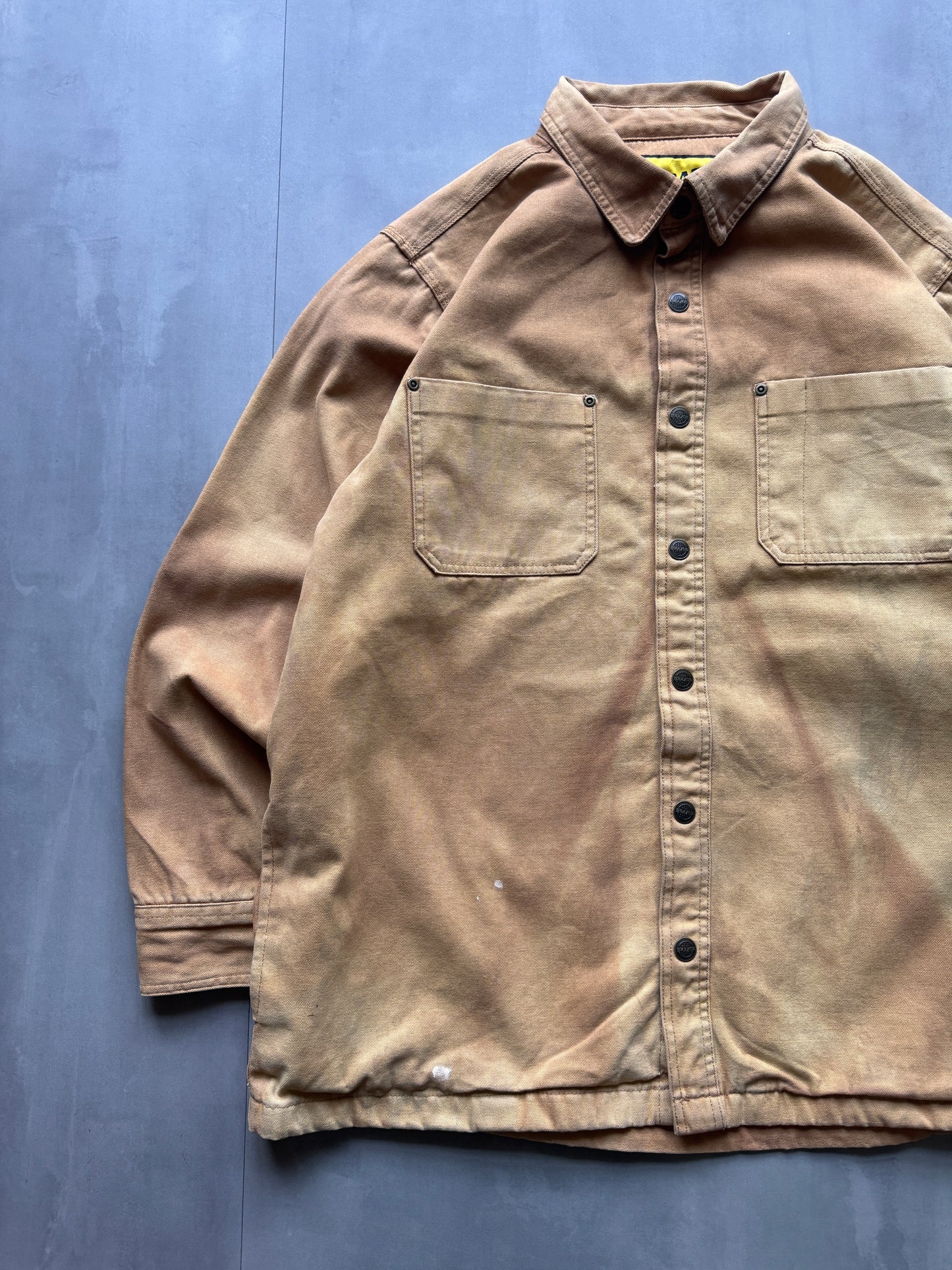 VINTAGE BRAZOS TAN WORK WEAR JACKET - L