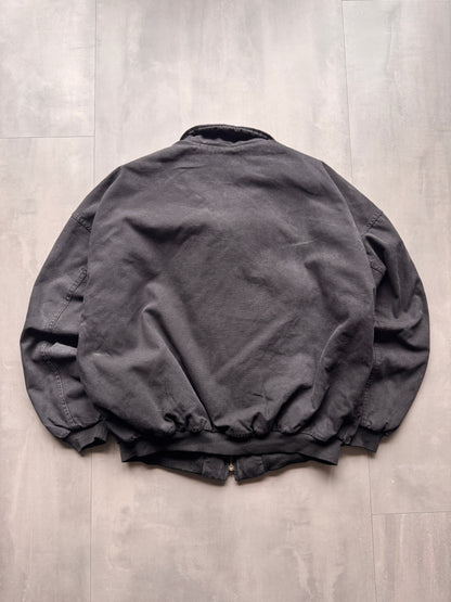 VINTAGE DUNBROOKE FADED BLACK SANTA FE JACKET - XL