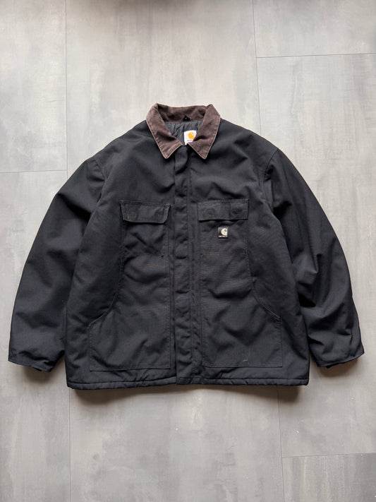 VINTAGE CARHARTT BLACK ARCTIC JACKET - XXL