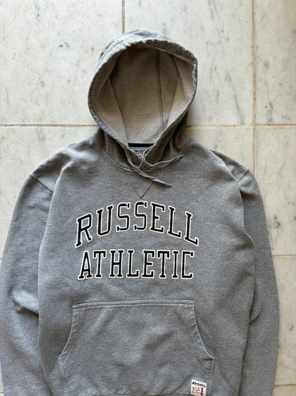 RUSSEL ATHLETICS GREY HOODIE - LARGE