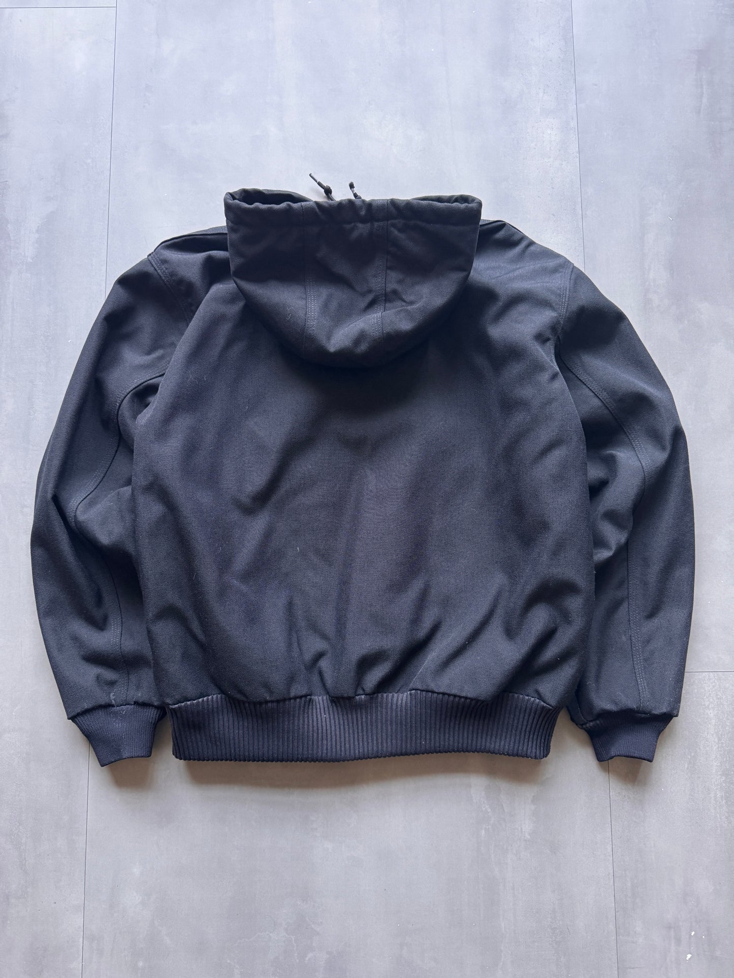 VINTAGE CARHARTT BLACK ACTIVE JACKET - M