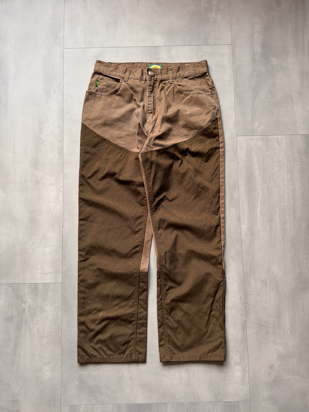 VINTAGE CABELA'S BROWN HIKE PANTS - 30