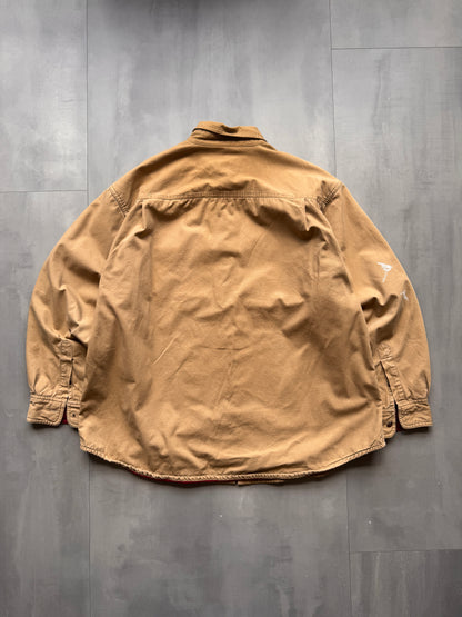 VINTAGE TAN WORK JACKET - XXL