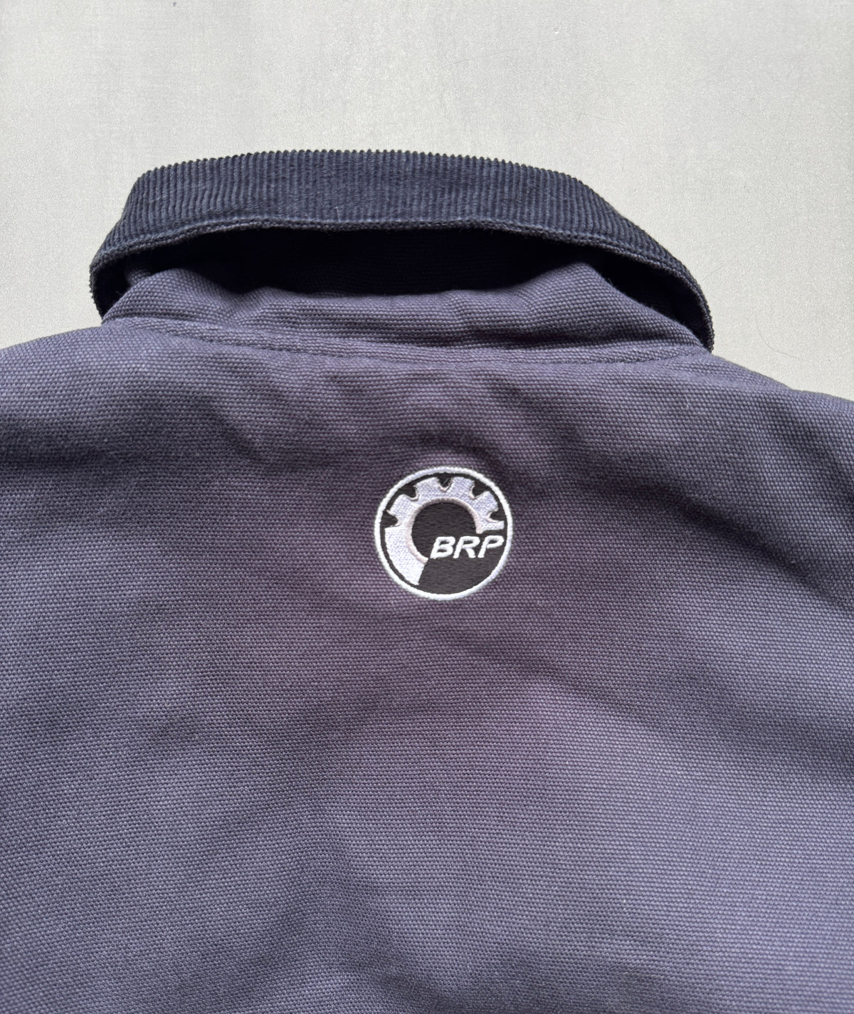 VINTAGE TRI-MOUNTAIN NAVY LINED SANTA FE JACKET- XL