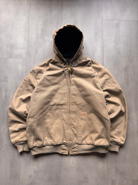 VINTAGE WALLS FADED GREY ACTIVE JACKET - XL