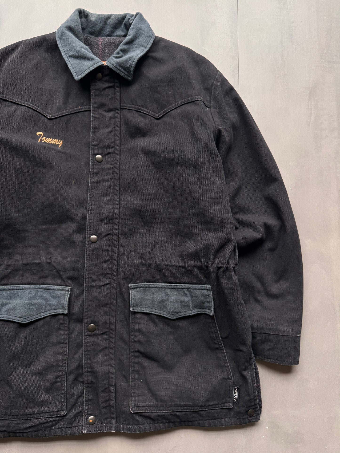 VINTAGE WALLS TRENCHCOAT WORK JACKET - L