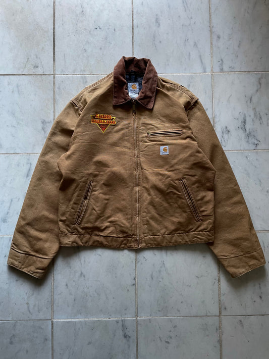 CARHARTT DETROIT TAN JACKET - XLARGE