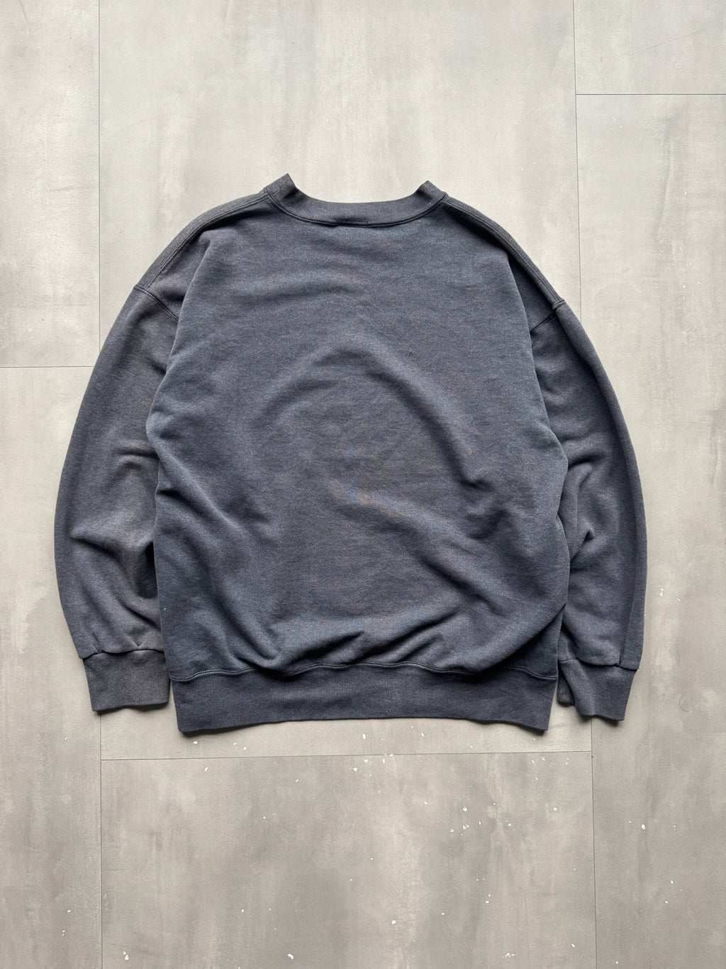 VINTAGE NUTMEG NFL PITTSBURGH STEELERS 90s GREY SWEATER - L