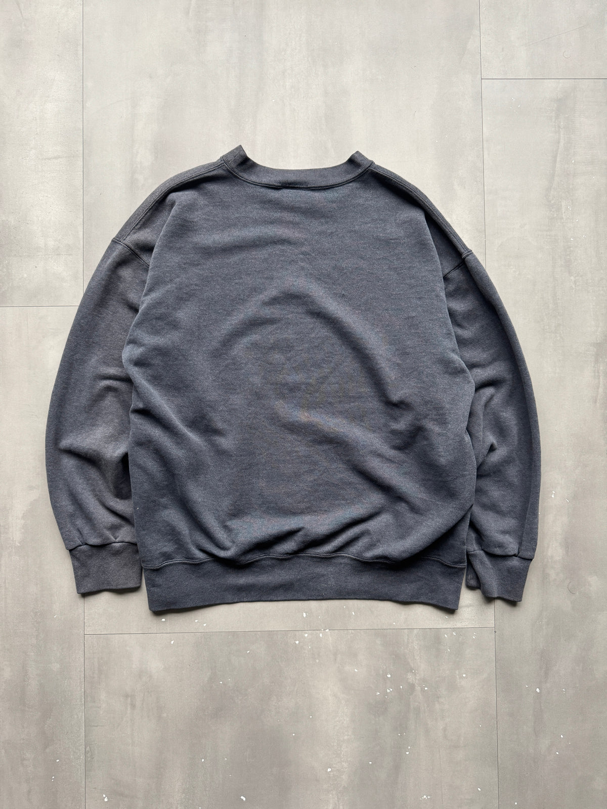 VINTAGE NUTMEG NFL PITTSBURGH STEELERS 90s GREY SWEATER - L