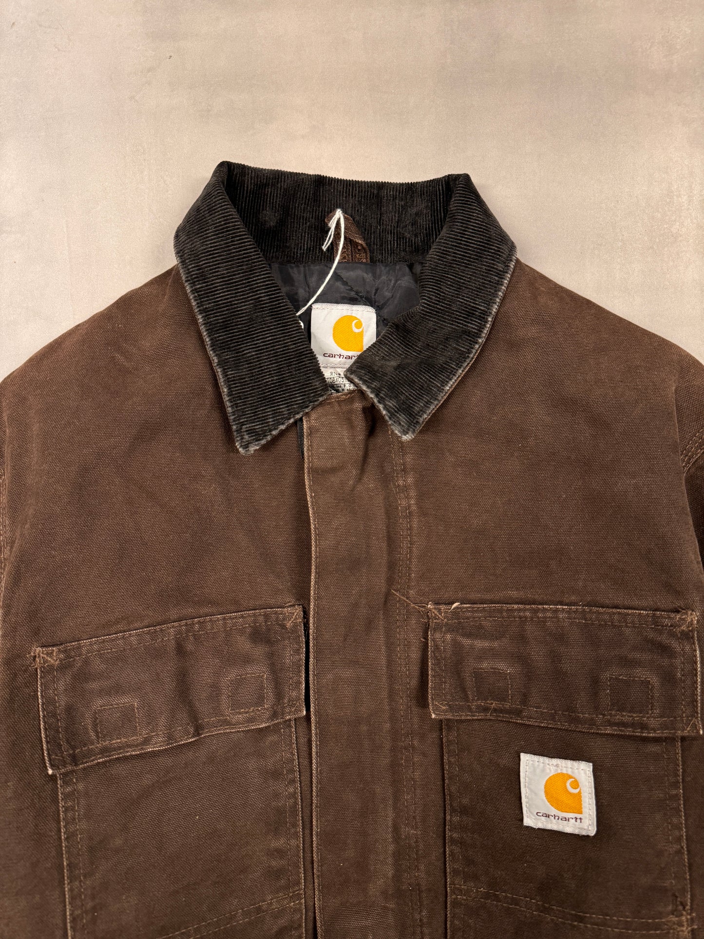 CARHARTT BROWN ARCTIC JACKET - LARGE