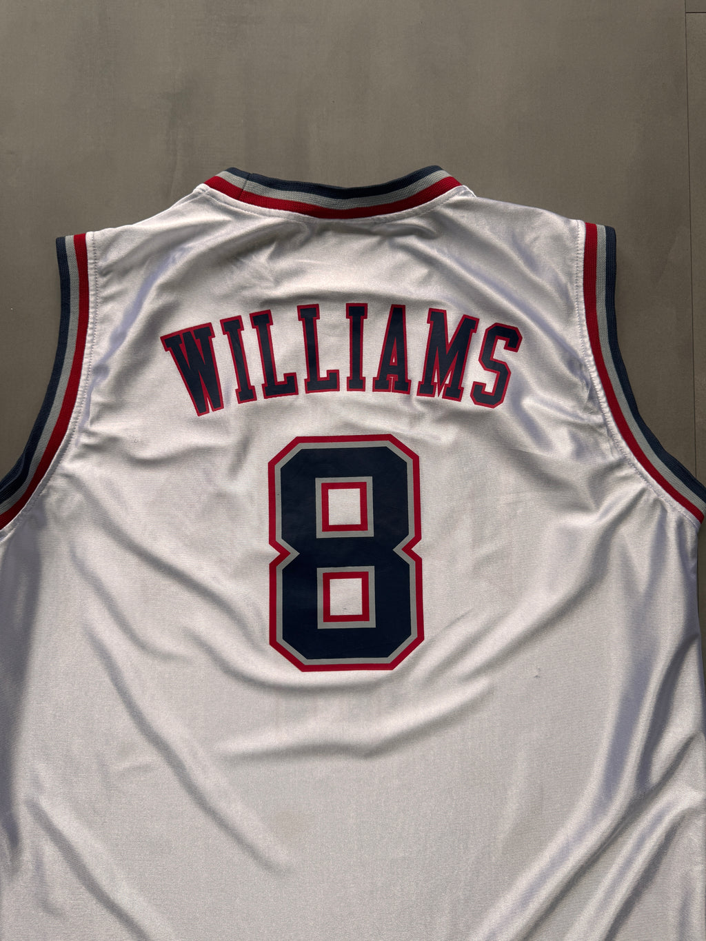 VINTAGE NBA BROOKLYN NETS JERSEY - XL