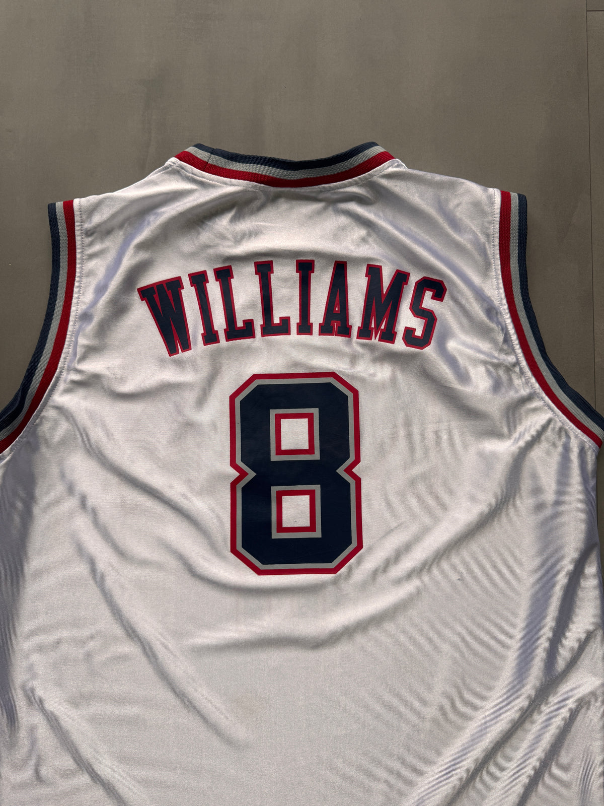 VINTAGE NBA BROOKLYN NETS JERSEY - XL