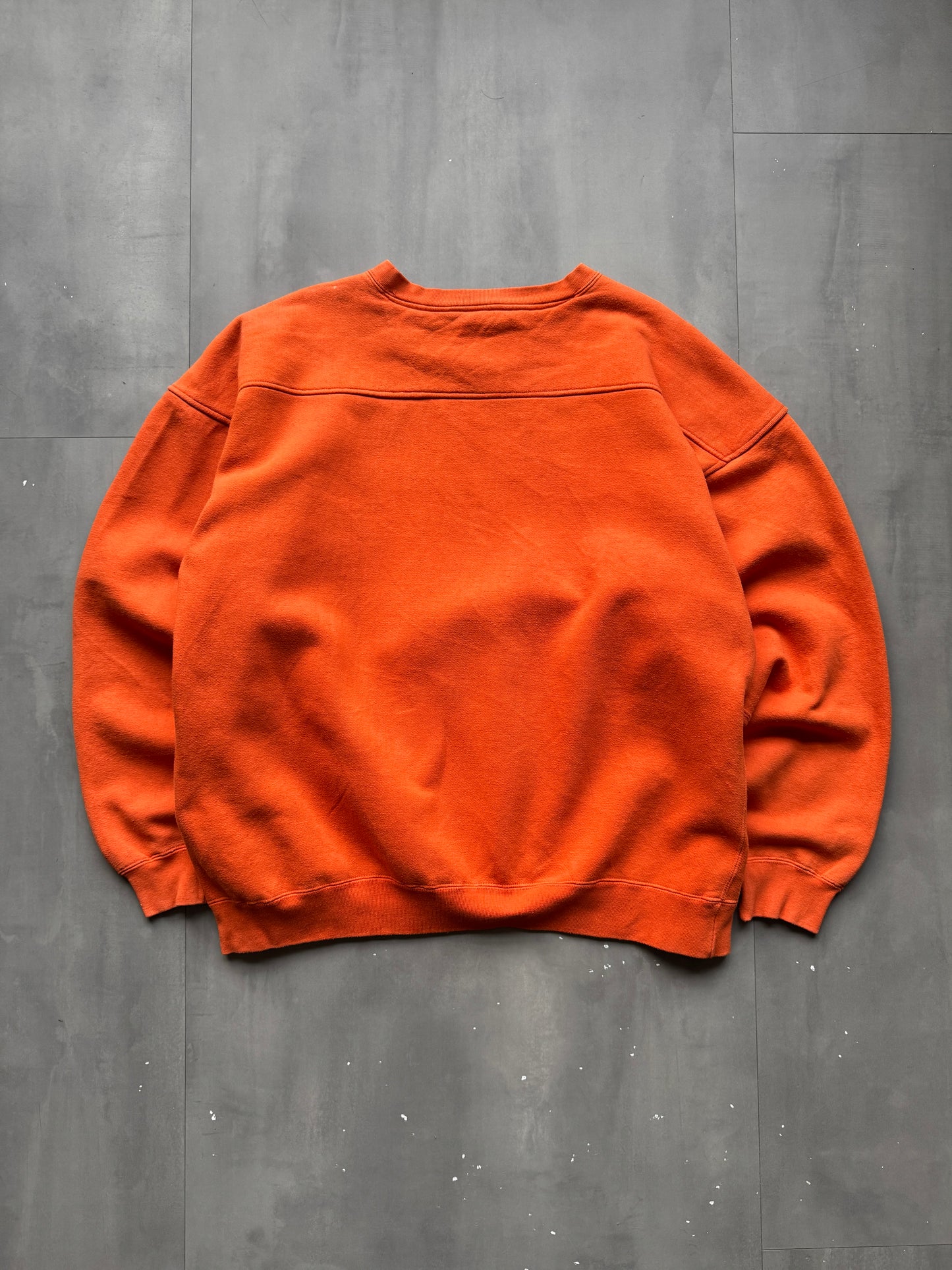 VINTAGE POLO ORANGE HEAVYWEIGHT SWEATER - XL