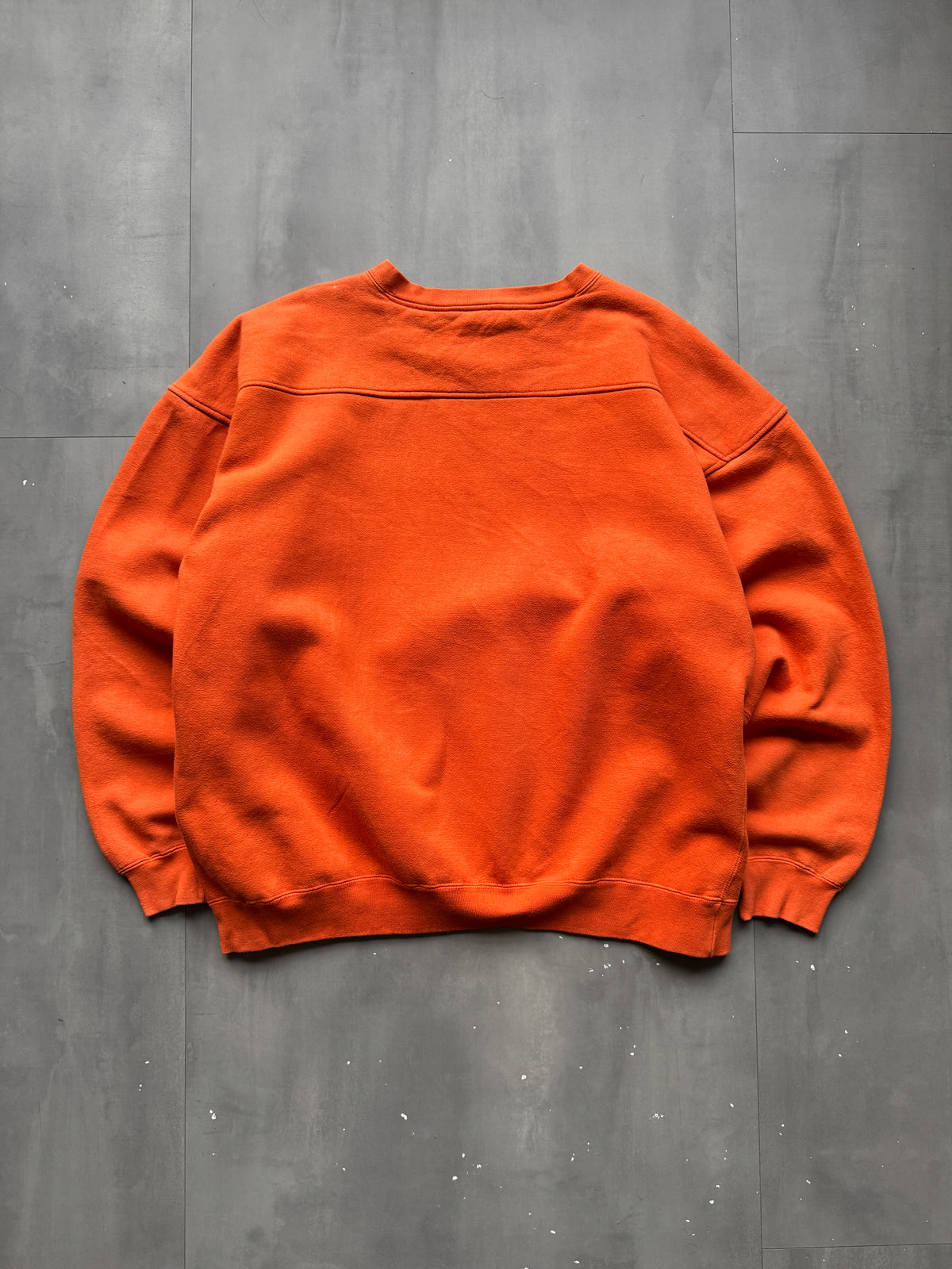VINTAGE POLO ORANGE HEAVYWEIGHT SWEATER - XL