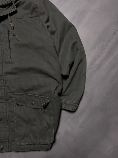 NORTHWESTERN GREY/GREEN PARKA JACKET - XLARGE/XXLARGE