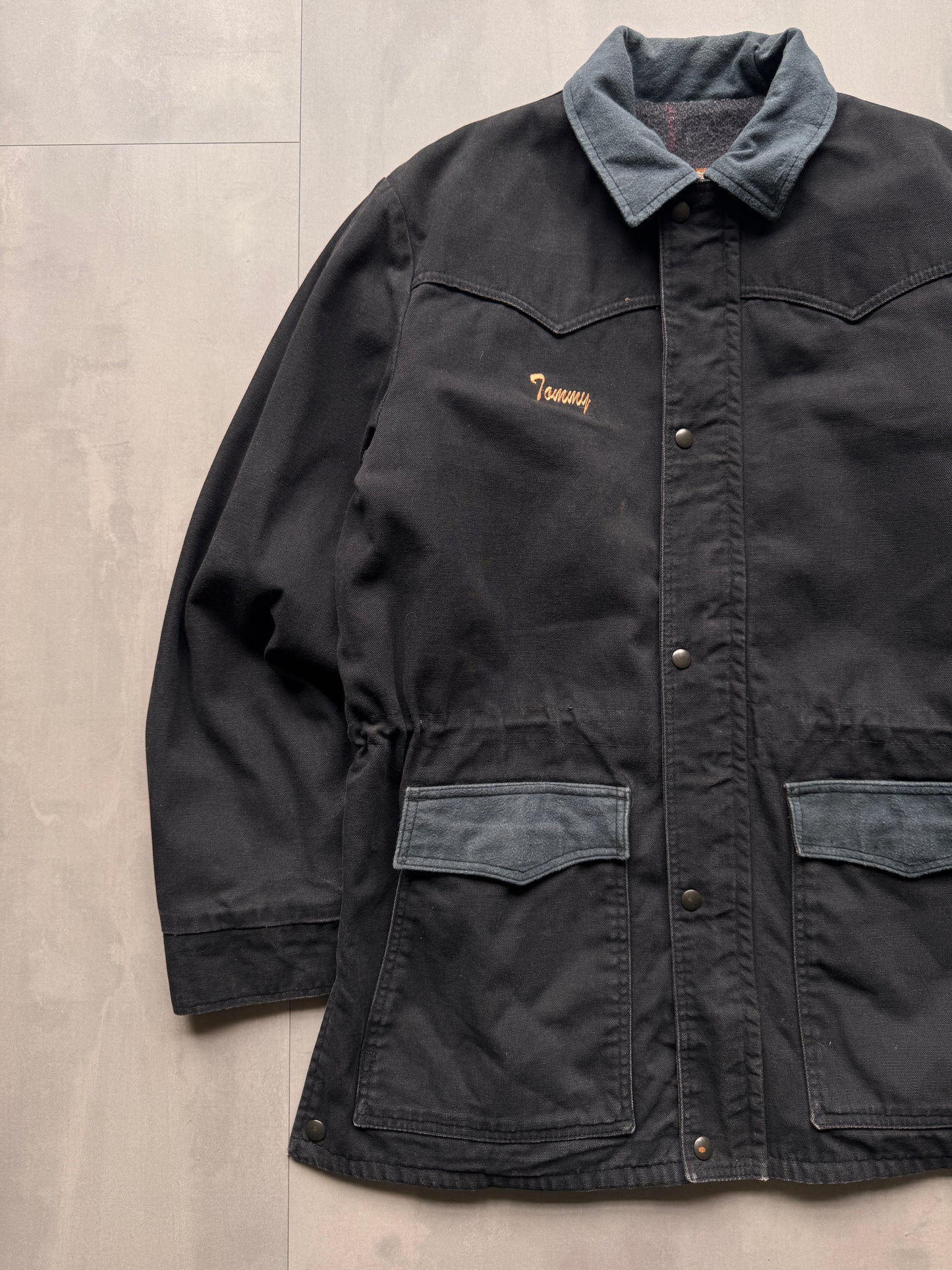 VINTAGE WALLS TRENCHCOAT WORK JACKET - L