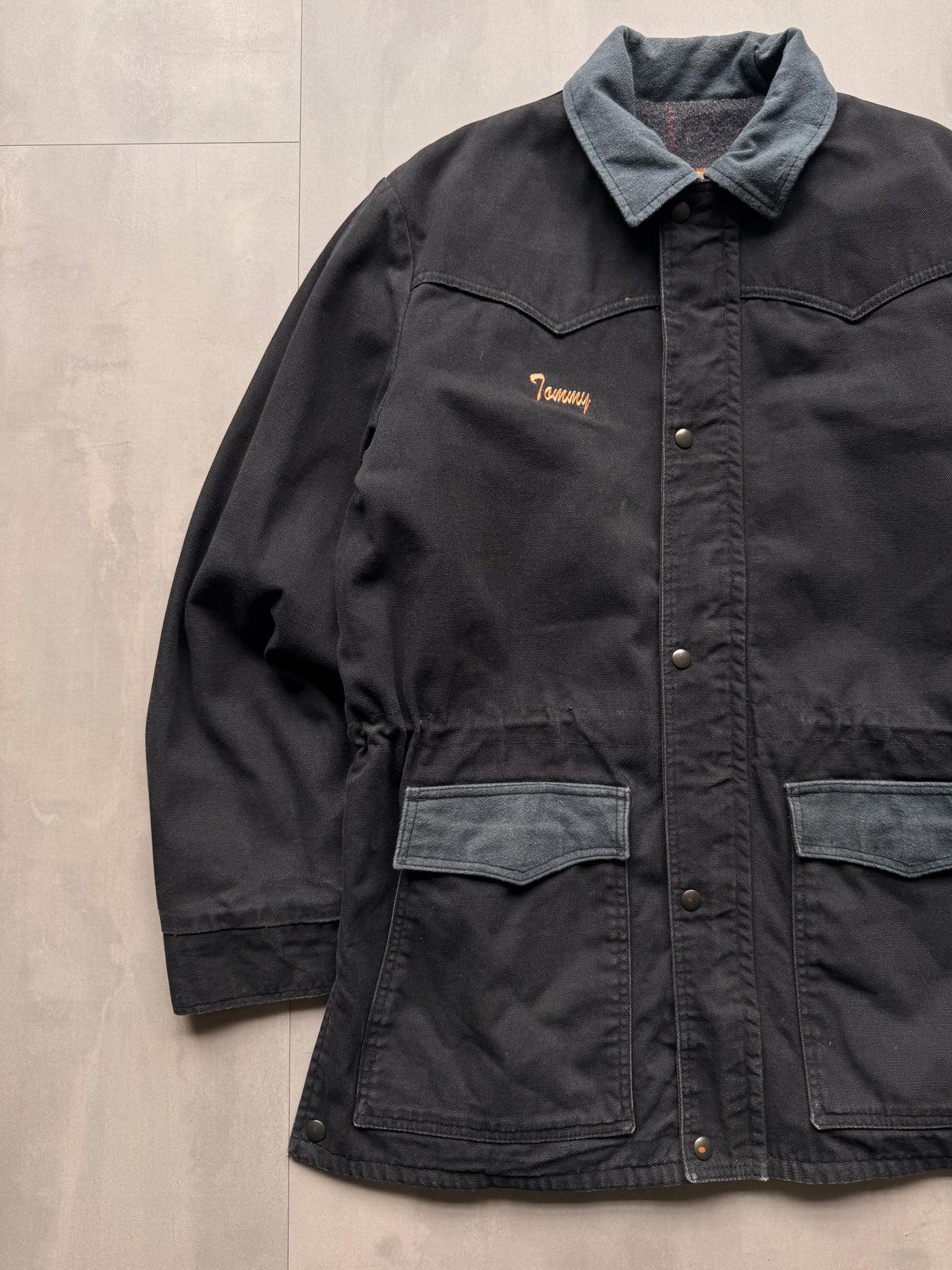 VINTAGE WALLS TRENCHCOAT WORK JACKET - L