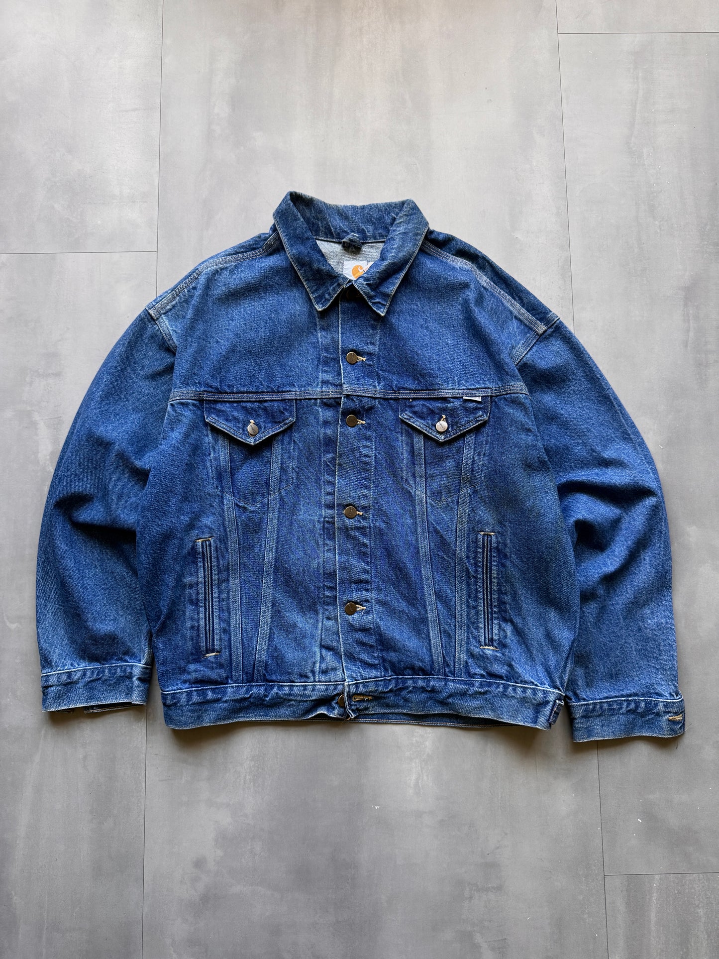 VINTAGE CARHARTT DENIM JACKET - XL