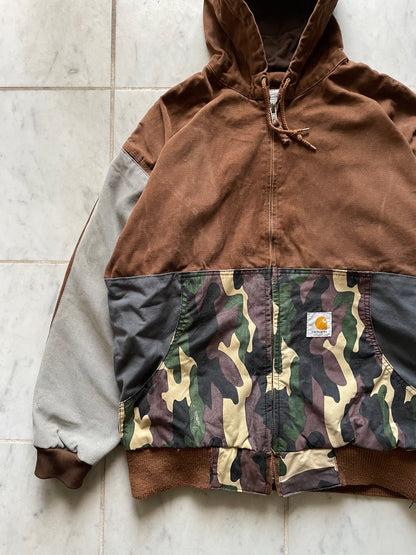 CARHARTT REWORKED MILITARY ACTIVE JACKET - XLARGE