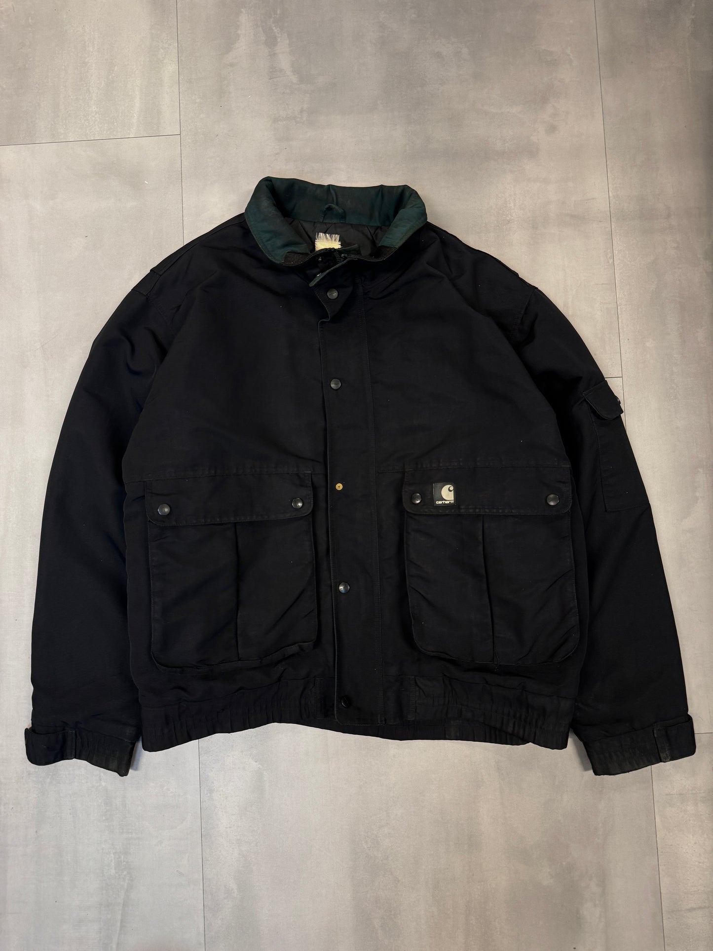 CARHARTT BLACK JACKET - XXLARGE