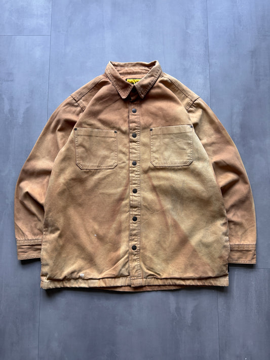 VINTAGE BRAZOS TAN WORK WEAR JACKET - L