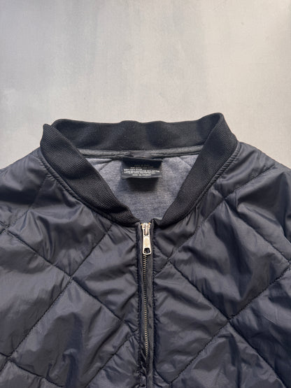VINTAGE DICKIES BLACK DOWN JACKET - L