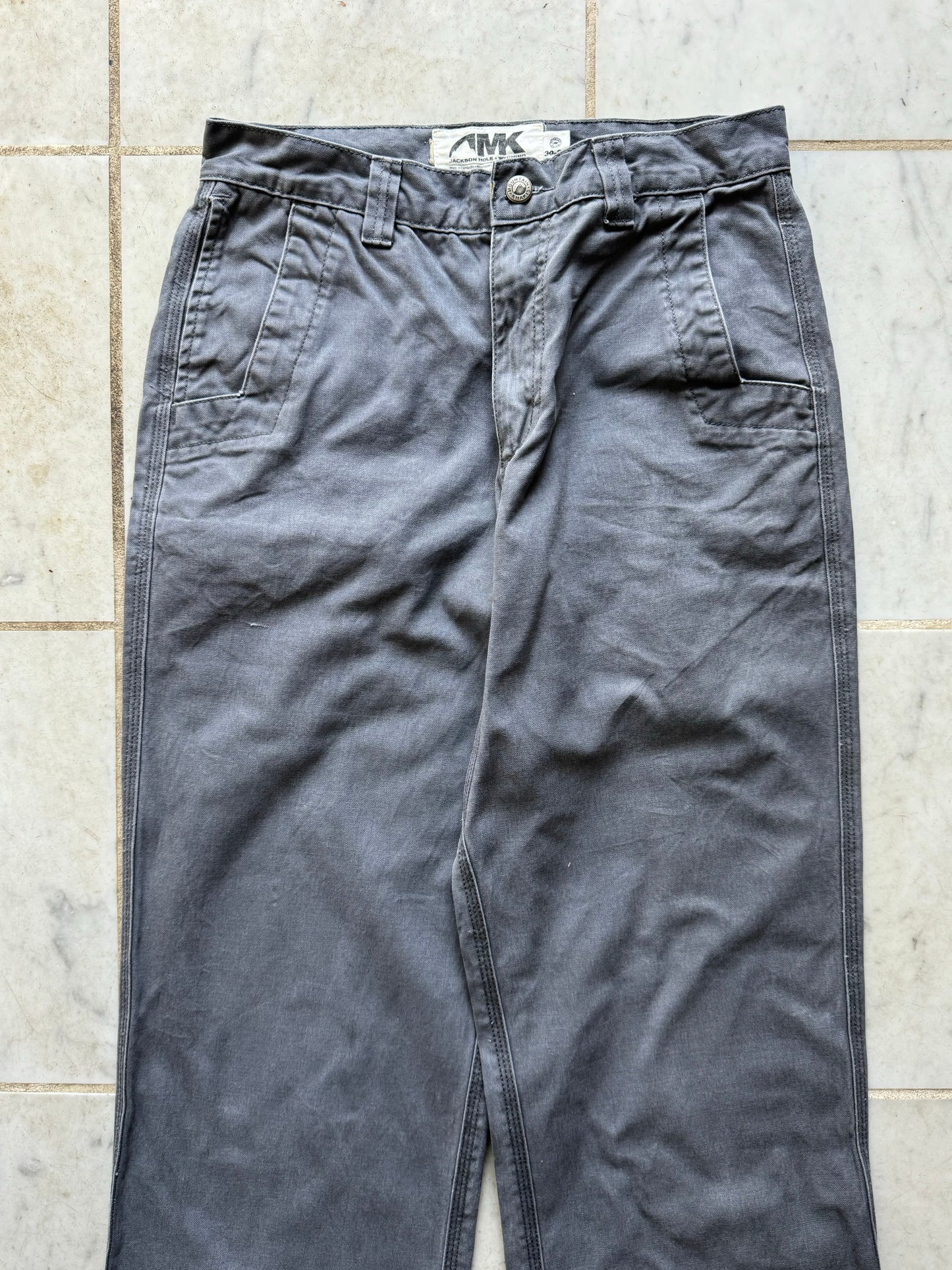 AWK GREY WORK PANTS - 30x34