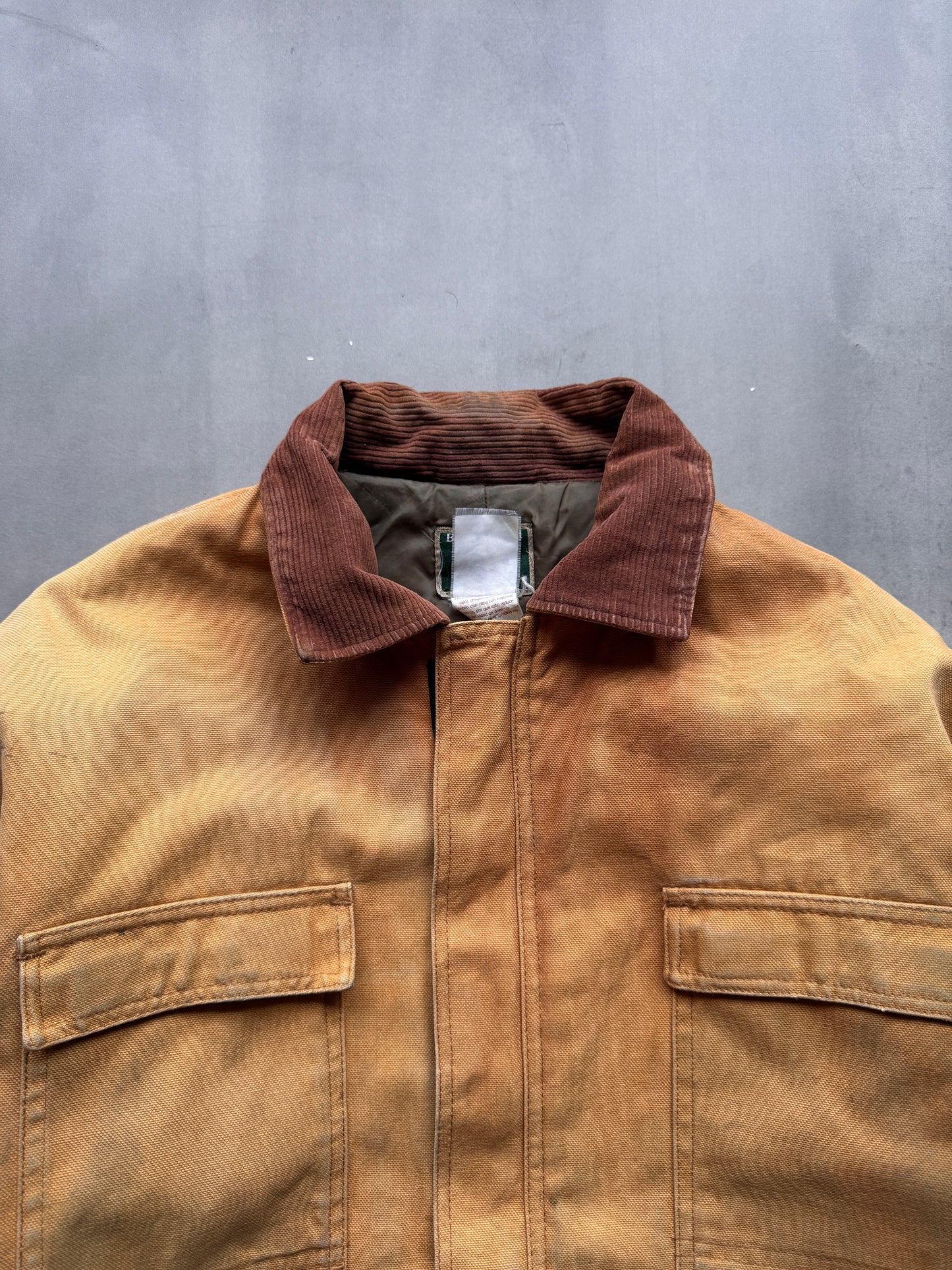 VINTAGE BERNE TAN ARCTIC JACKET - L