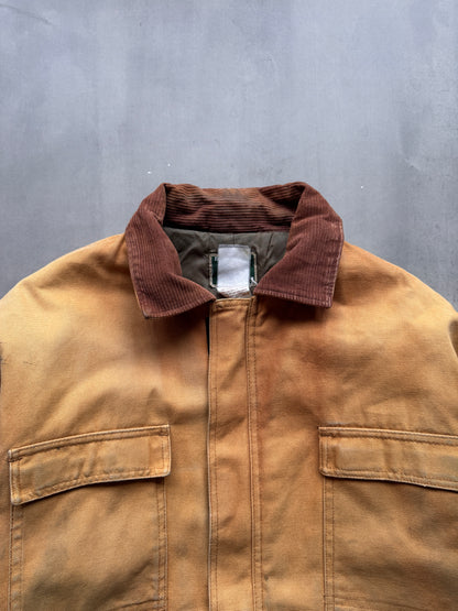 VINTAGE BERNE TAN ARCTIC JACKET - L