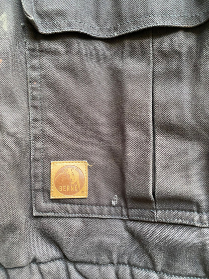 VINTAGE BERNE SHERPA LINED BROWN JACKET - XL