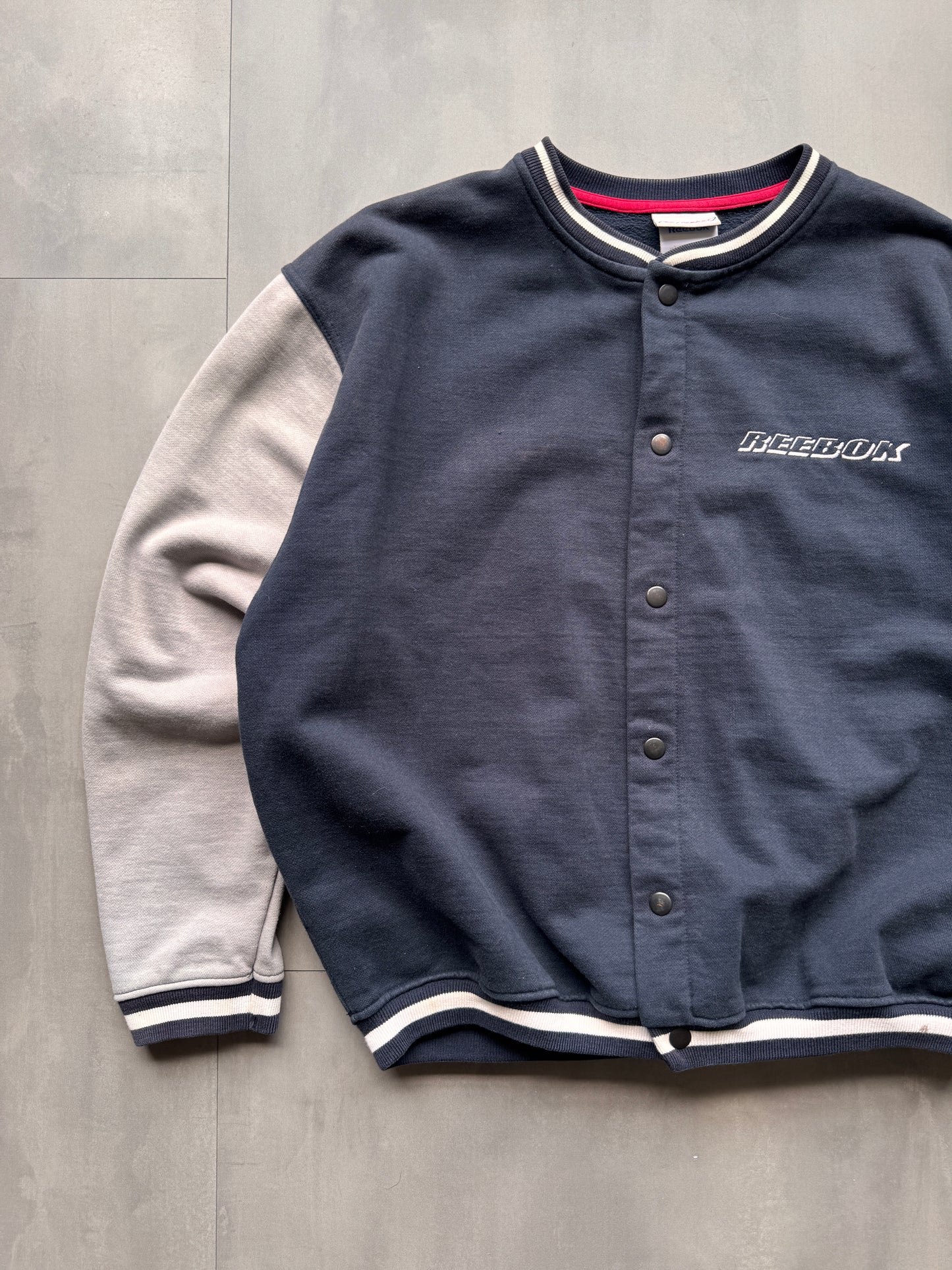 VINTAGE REEBOK BASEBALL JACKET - M