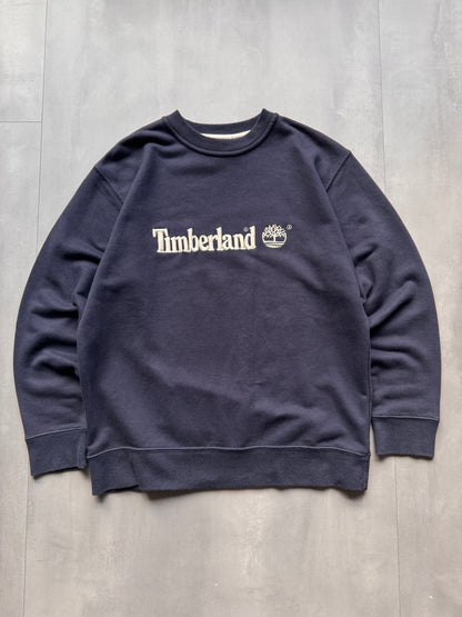 VINTAGE TIMBERLAND NAVY SWEATER - S