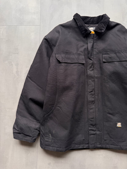 VINTAGE BERNE BLACK ARCTIC JACKET - XL