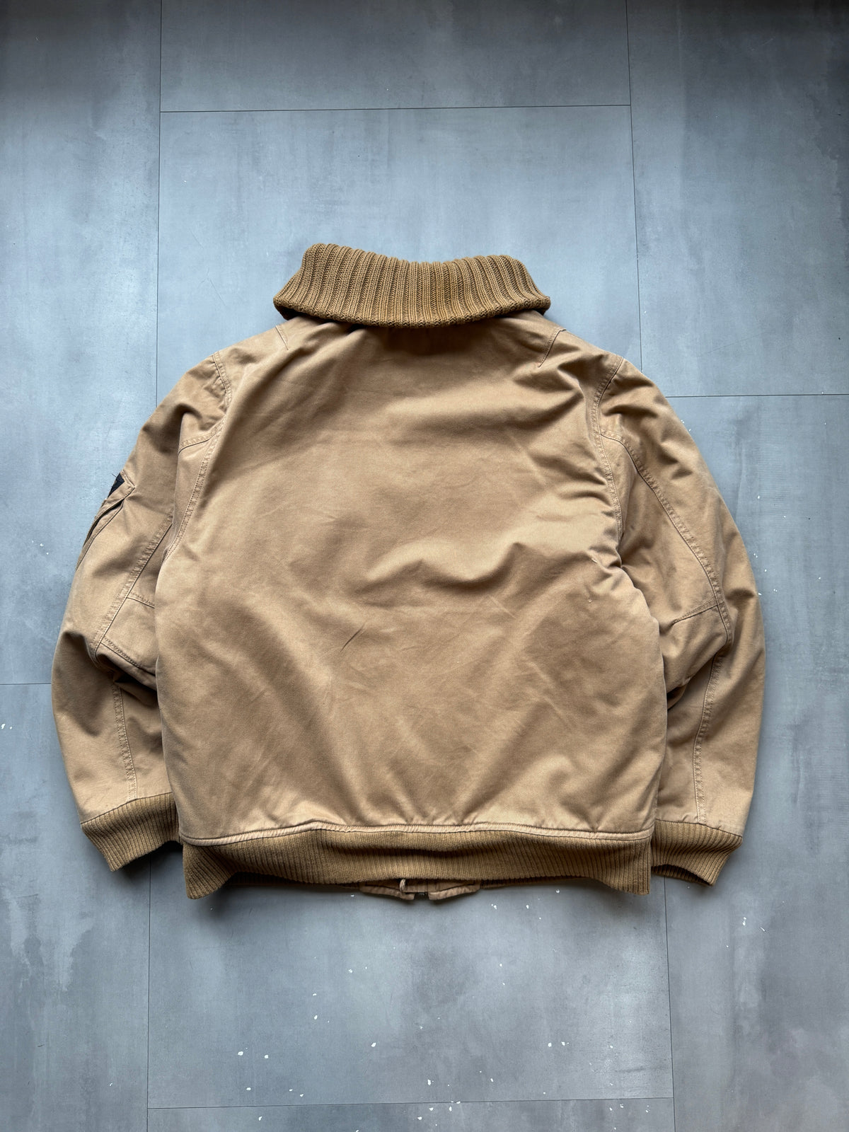 VINTAGE TOMMY HILFIGER BROWN JACKET - XL
