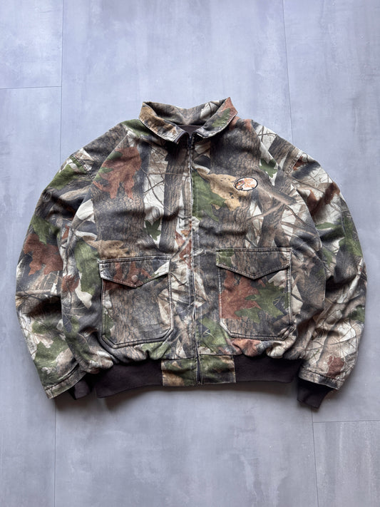 VINTAGE REALTREE BASS PRO SHOPS SANTE FE JACKET - L