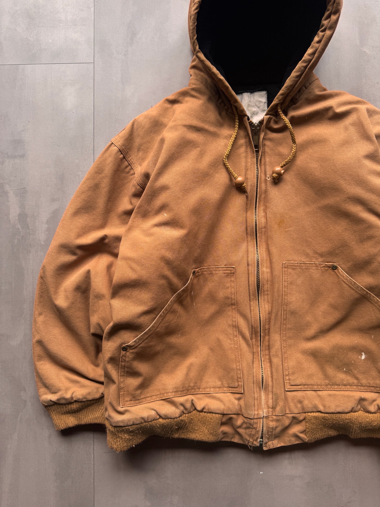 VINTAGE TAN ACTIVE JACKET - L