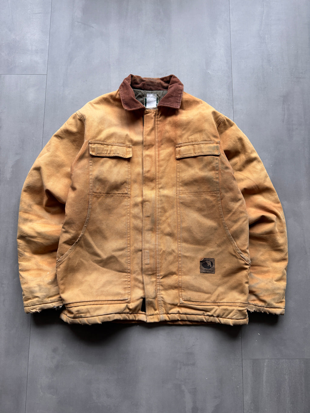 VINTAGE BERNE TAN ARCTIC JACKET - L