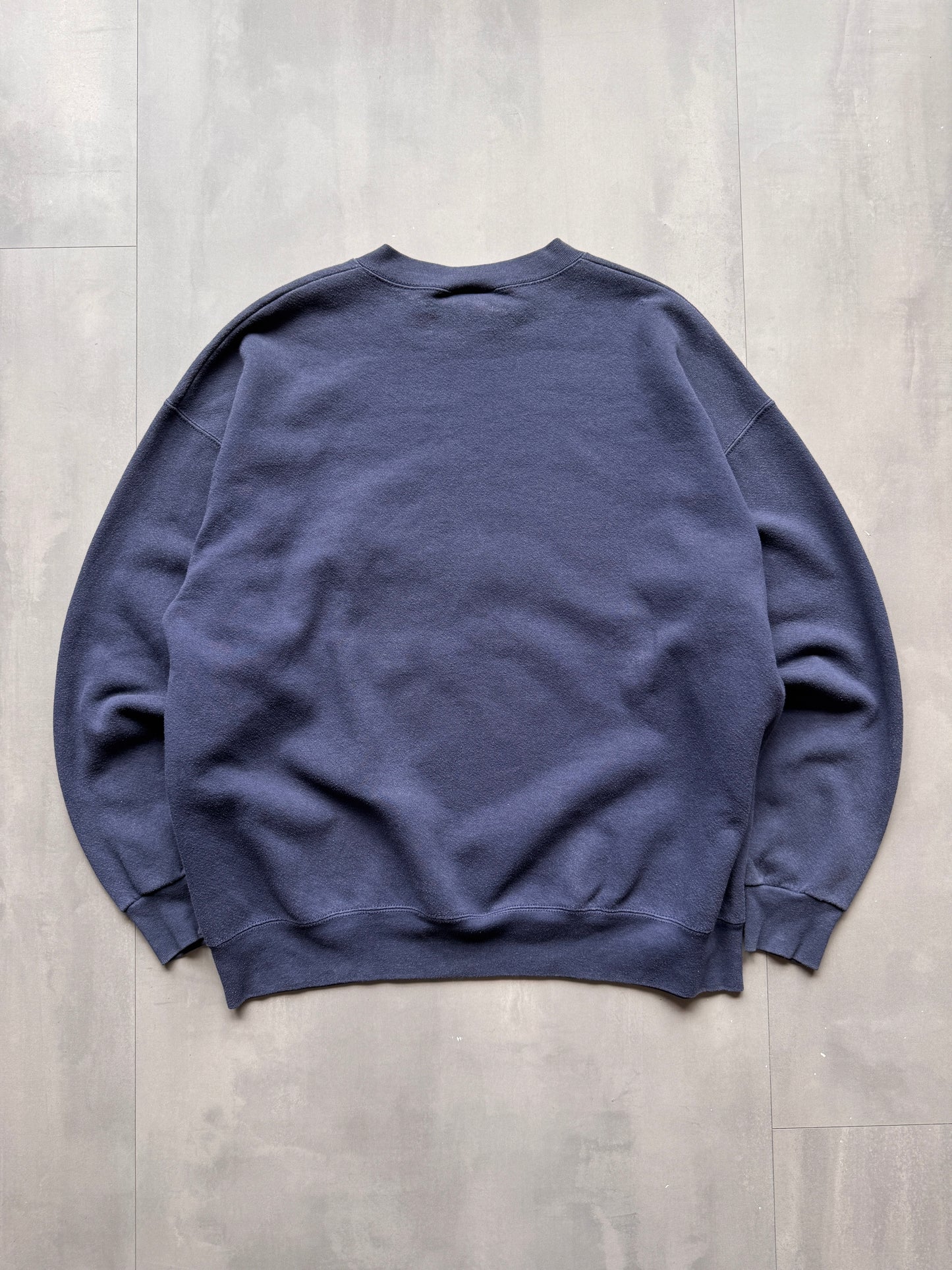 VINTAGE LEE NEW YORK YANKEES 1998 CHAMPIONS NAVY SWEATER - XL