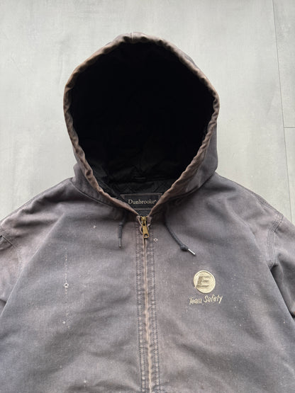 VINTAGE DUNBROOKE FADED GREY ACTIVE JACKET - XL