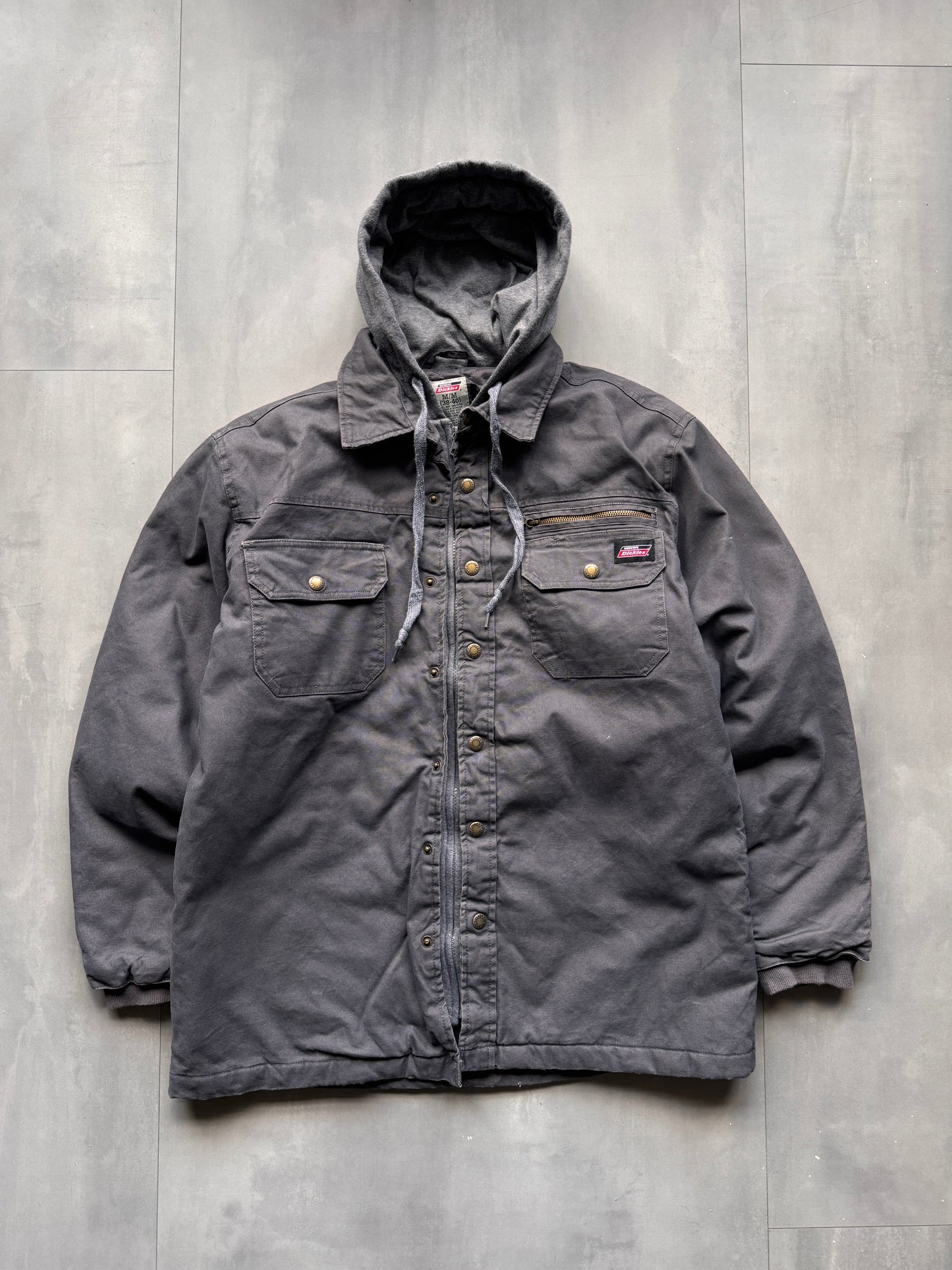VINTAGE DICKIES GREY JACKET - M