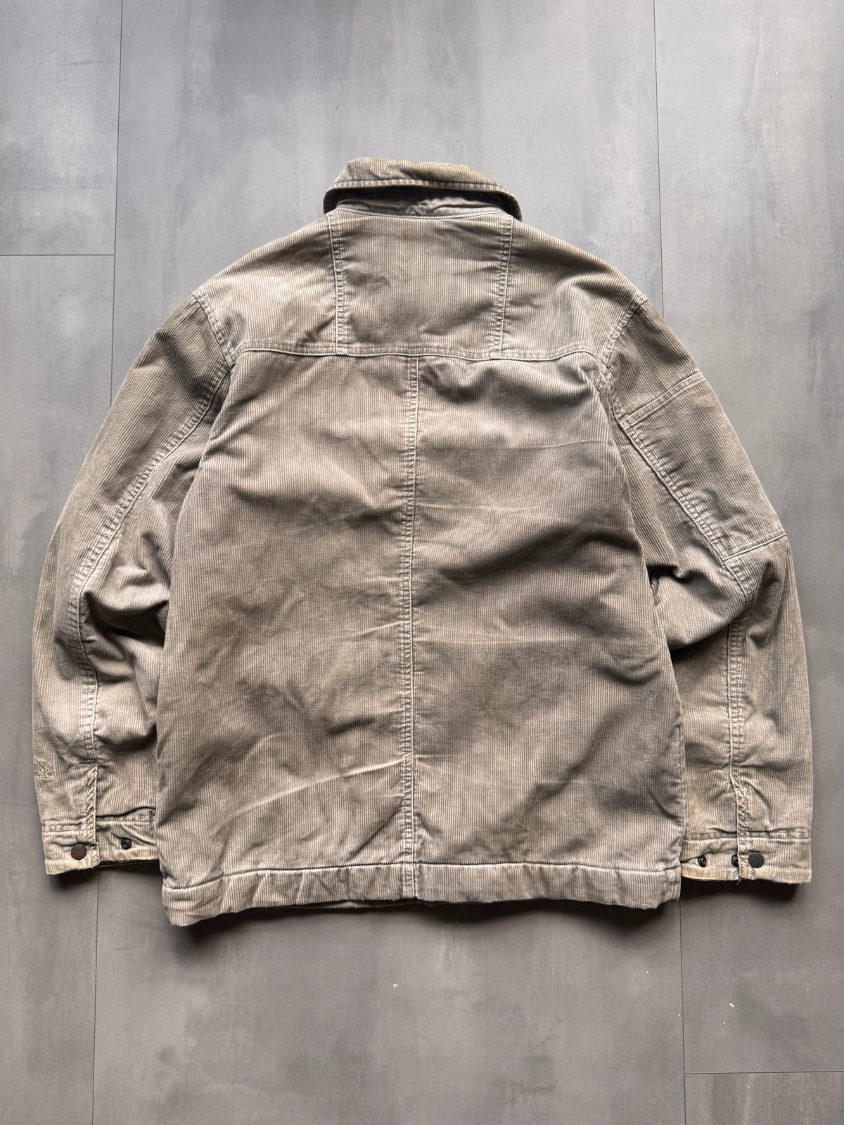 VINTAGE COLUMBIA CORDUROY BEIGE JACKET - M