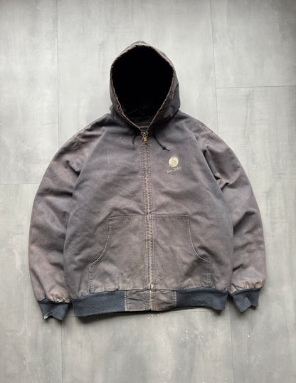 VINTAGE DUNBROOKE FADED GREY ACTIVE JACKET - XL