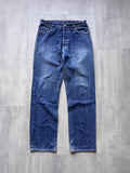VINTAGE HLANDERS LIGHT WASH DENIM PANTS - 36