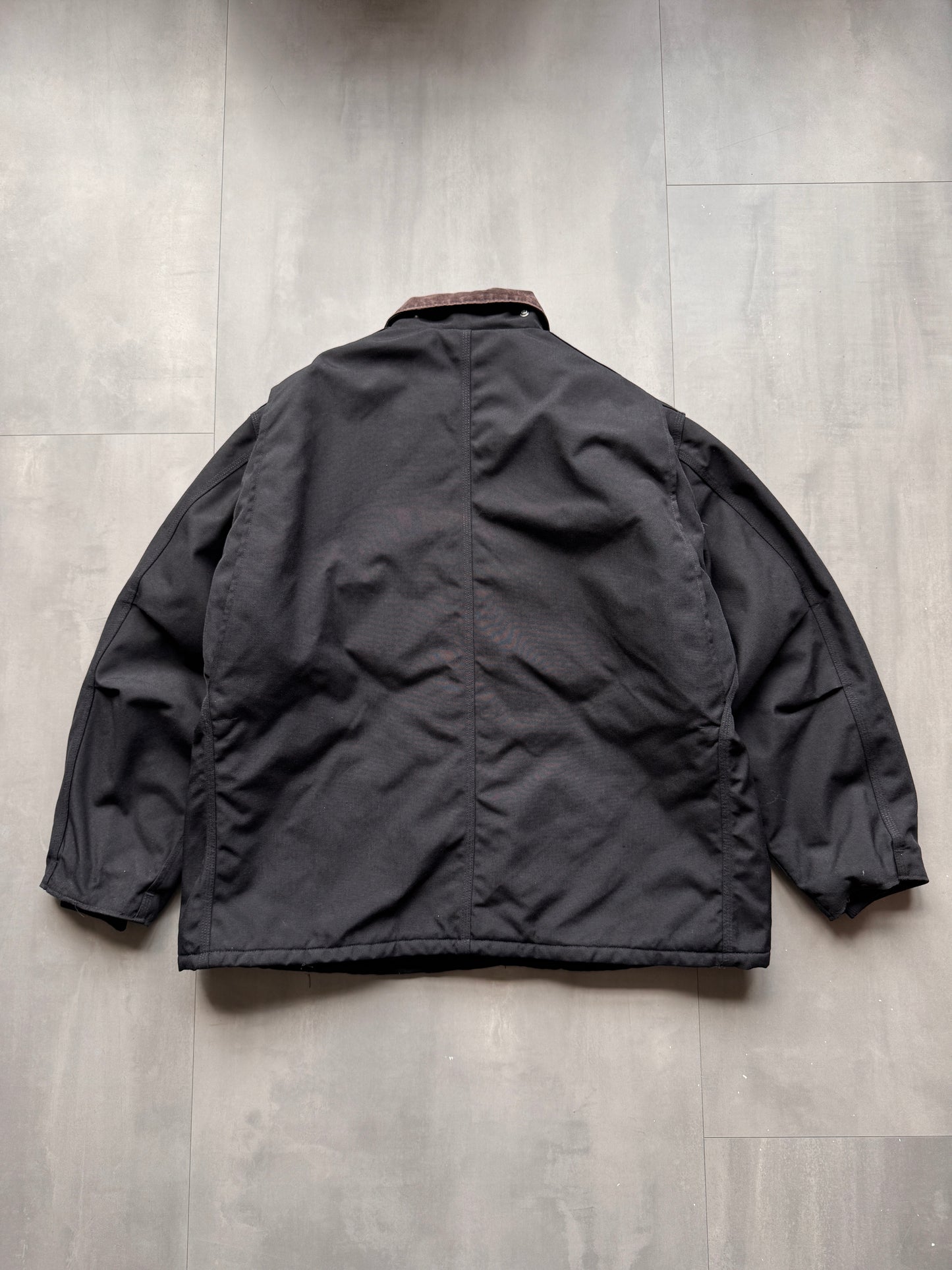 VINTAGE CARHARTT BLACK ARCTIC JACKET - XXL