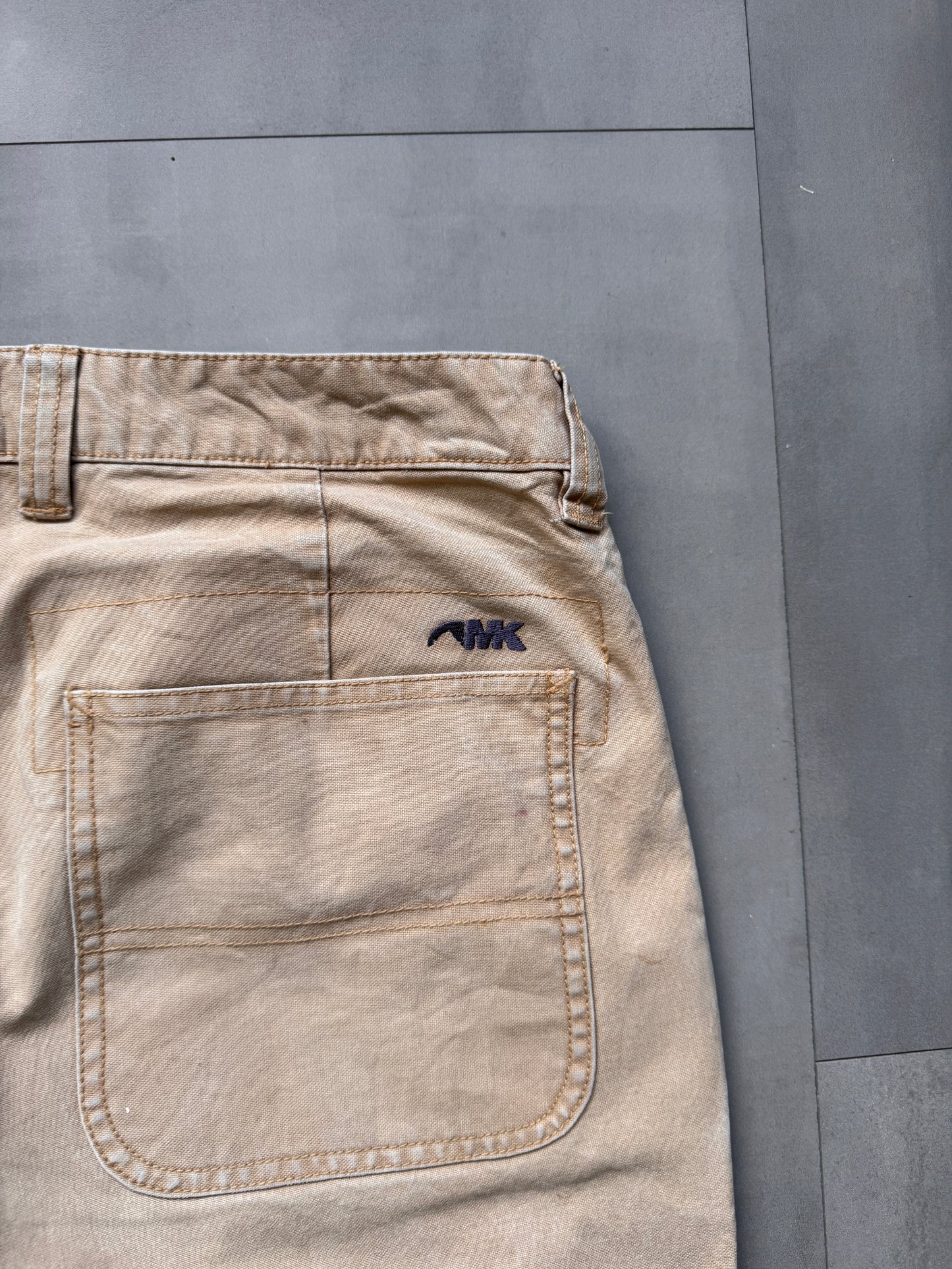 VINTAGE AWK TAN WORK PANTS - 34